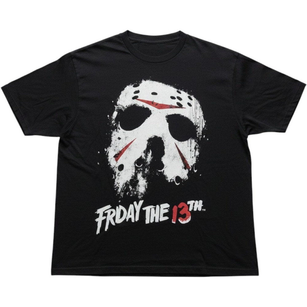 Old Navy Shirt Mens XL Black Friday The 13th Jason Mask Graphic Tee Tagless